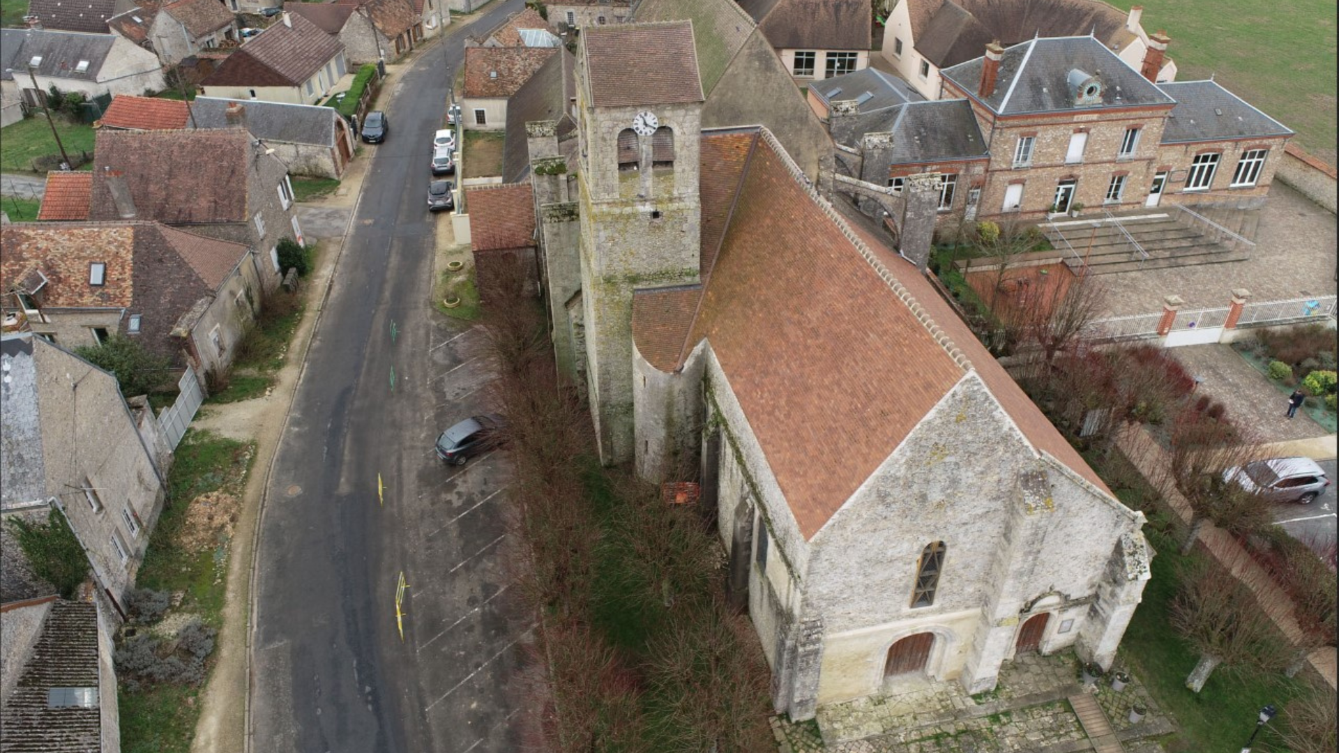 Eglise St-Aubin AuthonLaPlaine